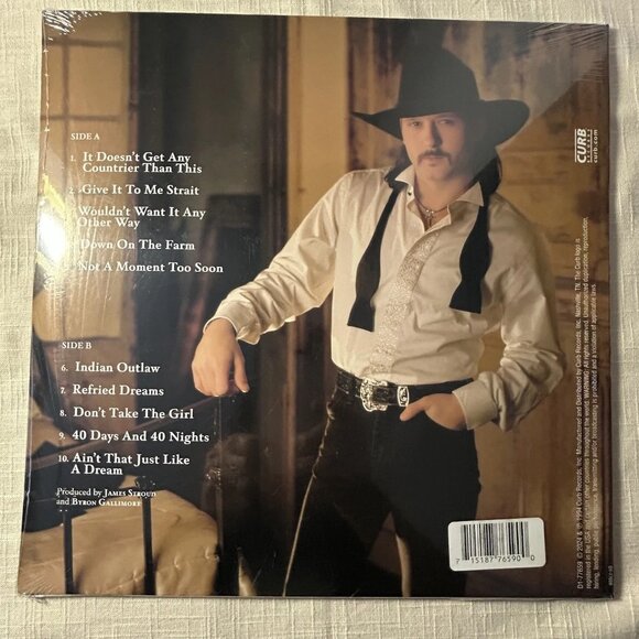 Tim McGraw Not A Moment Too Soon LP ~ Exclusive Colored Vinyl ~ New/Sealed! - Picture 2 of 2